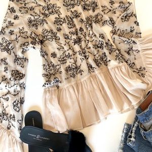 Very Unique Sequined Zara Blouse